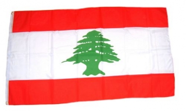 Flagge Fahne Libanon 90 x 150 cm