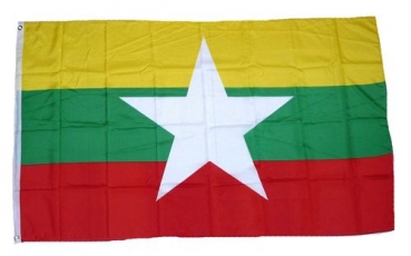 Flagge Fahne Myanmar 90 x 150 cm