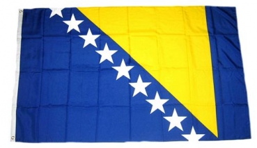 Flagge Fahne Bosnien Herzegowina 90 x 150 cm