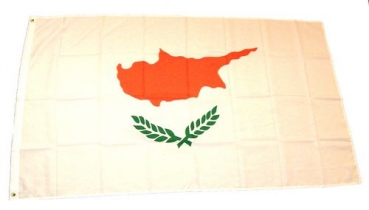 Flagge Fahne Zypern 90 x 150 cm