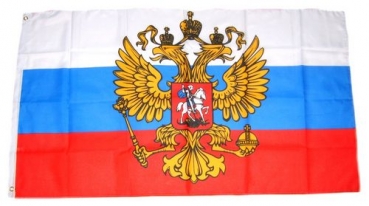 Flagge Fahne Russland Adler 90 x 150 cm