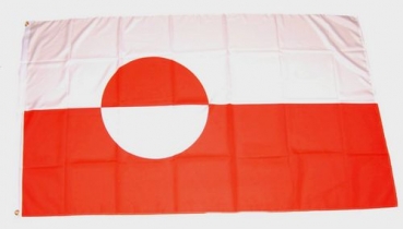 Flagge Fahne Grönland 90 x 150 cm