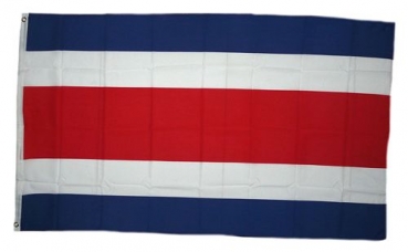 Flagge Fahne Costa Rica ohne Wappen 90 x 150 cm