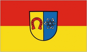 Flagge Fahne Eggenstein Leopoldshafen 90 x 150 cm