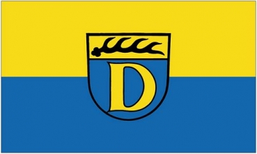 Flagge Fahne Dettingen unter Teck 90 x 150 cm