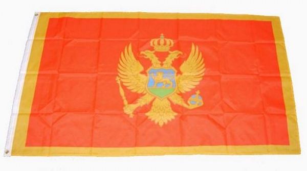 Flagge Fahne Montenegro 90 x 150 cm