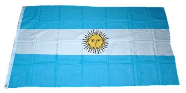 Flagge Fahne Argentinien 90 x 150 cm