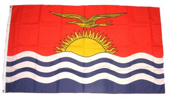 Flagge Fahne Kiribati 90 x 150 cm