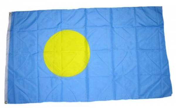 Flagge Fahne Palau 90 x 150 cm