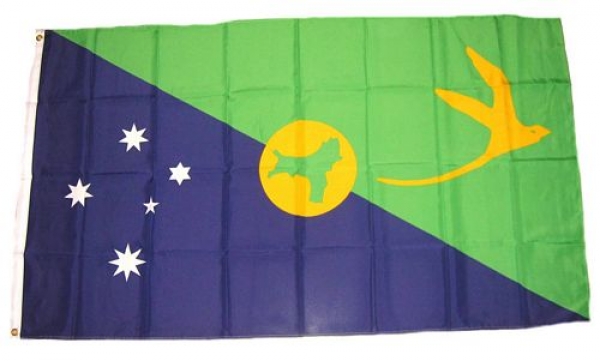 Flagge Fahne Weihnachtsinseln 90 x 150 cm